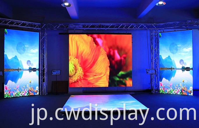 P4.81 indoor rental LED screen